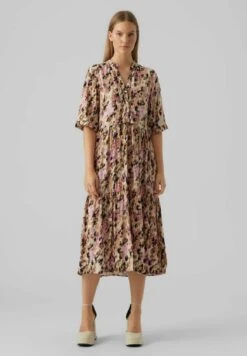 Vero Moda Blousejurk - Tan