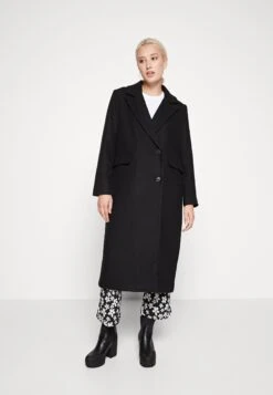 Vero Moda Vmvenetavega Long Wool Coat - Mantel - Black/Solid