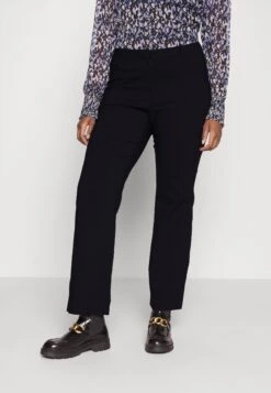 Vero Moda Curve Vmsus Straight Solid Pant - Broek - Black