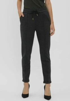 Vero Moda In Mid-Rise - Trainingsbroek - Dark Grey Melange