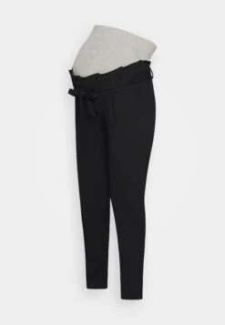 Vmmeva High Rise Paperbag Pant - Broek - Black