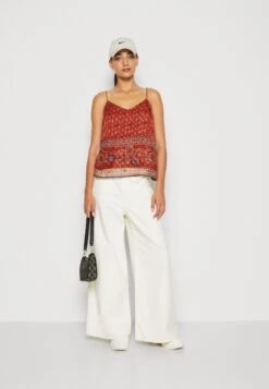 Vero Moda Vmlucy String Singlet Boho- Top - Barn Red 9 Vero Moda Vmlucy String Singlet Boho- Top - Barn Red -Vero Moda Winkel 396ff29510c84256b612ca87680265b2