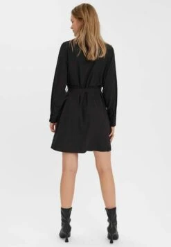 Vero Moda Mini Gerüschtes- Jurk - Black -Vero Moda Winkel 3984e7662a184a25b949205d9f923f52