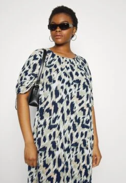 Vero Moda Curve Vmmenny Dress - Maxi-Jurk - Navy Blazer/Mette -Vero Moda Winkel 3a0f6992f68d4af5bb7d6bacb1a8342f