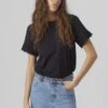 Vero Moda Vmpanna Glenn - T-Shirt Print - Black -Vero Moda Winkel 3b8e39f0b306432690fd98057305745e