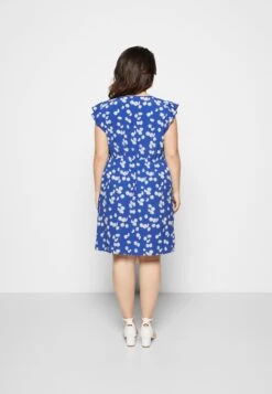 Vero Moda Curve Vmcatch Short Dress - Jurk - Dazzling Blue -Vero Moda Winkel 3c93af9fa1aa453c9a14ce003c7ce14f