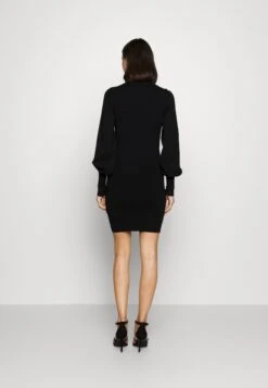 Vero Moda Tall Vmhollykarispuff Highneck Dress - Gebreide Jurk - Black 12 Vero Moda Tall Vmhollykarispuff Highneck Dress - Gebreide Jurk - Black -Vero Moda Winkel 3ce6d0a0123849388b2f61b61d8adca2