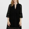 Vero Moda Vmhoney V Neck Tunic - Jurk - Black -Vero Moda Winkel 3d770693830346d1abaa9bd1c9fb8eef
