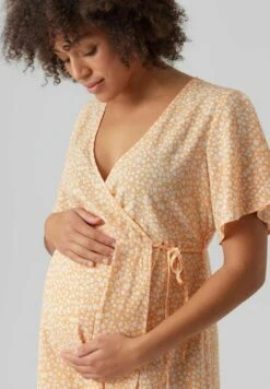 Vero Moda Jurk - Mock Orange -Vero Moda Winkel 3ed44f1457594621afe9140aa057b6fb