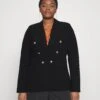 Vero Moda Curve Vmsivsita Fitted - Blazer - Black