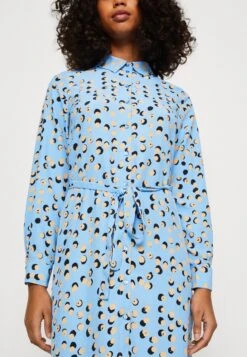 Vero Moda Vmnya Catch Calf Shirt Dress - Blousejurk - Little Boy Blue/Nuna -Vero Moda Winkel 404129773cb846f18f6ca3e90c246349