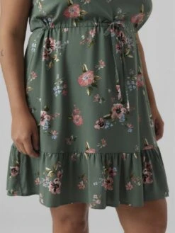 Vero Moda Curve Vmeasy Singlet Mini Dress - Jurk - Laurel Wreath/Freya -Vero Moda Winkel 428465e17b3d4adbb2fe9a06818626bb