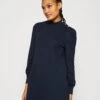 Vero Moda Vmlianna Short Button Dress - Jerseyjurk - Navy Blazer -Vero Moda Winkel 4472dd7265b44066862405d1338955a8