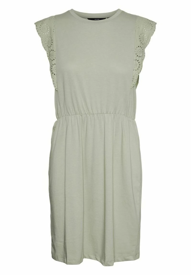 Vero Moda Hollyn Sl - Jurk - Desert Sage 7 Vero Moda Hollyn Sl - Jurk - Desert Sage - Afbeelding 5