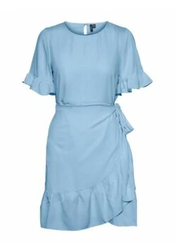Vero Moda Rundhals - Jurk - Blue Bell 11 Vero Moda Rundhals - Jurk - Blue Bell -Vero Moda Winkel 458c7a4ce4884b9fae2dd2ef3638c472