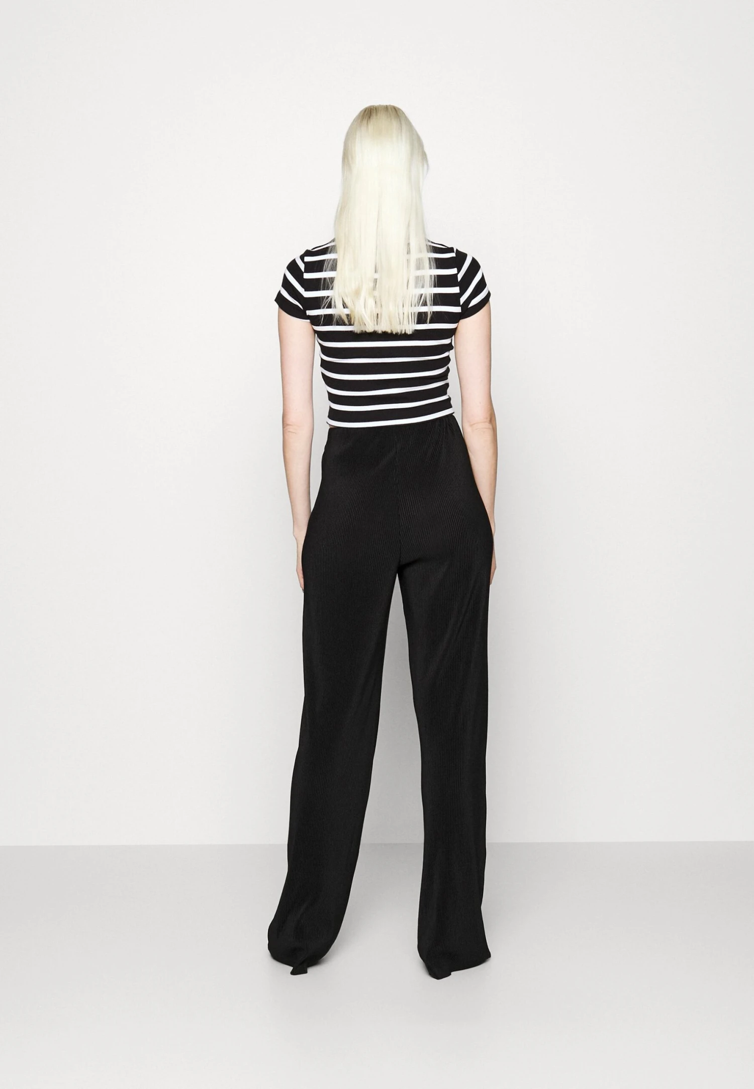 Vero Moda Tall Vmlica Wide Pants - Broek - Black 5 Vero Moda Tall Vmlica Wide Pants - Broek - Black - Afbeelding 3