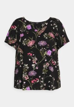 Vero Moda Curve Easy- T-Shirt Print - Black