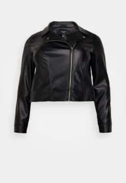 Vero Moda Curve Vmcbella Annabel Short Plus Size - Imitatieleren Jas - Black -Vero Moda Winkel 46dd24595e6e481fbc078468d8ef7834