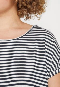 Vero Moda Curve Vmaya Plain Curve - T-Shirt Print - Black/Pristine -Vero Moda Winkel 47d688c668cd4ca38e35240cfb927219