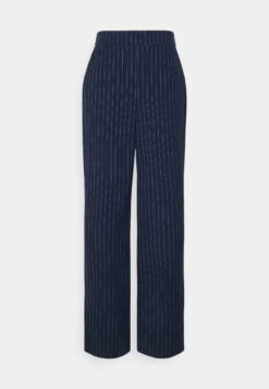 Vero Moda Tall Vmcookielis Wide Pinstripe Pant- Broek - Navy Blazer/Birch -Vero Moda Winkel 4981dd98504d4712963911c56ad34621