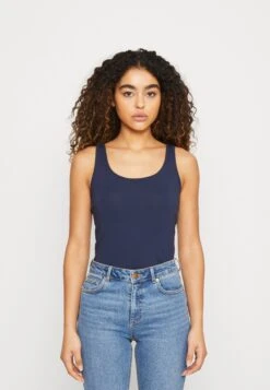 Vero Moda Vmmaxi My Soft Long Tank 2 Pack - Top - Navy Blazer/Bright White -Vero Moda Winkel 4a35b0b4b92841d59fdb724597c509ee