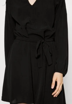 Vero Moda Petite Vmnaja Short Dress - Jurk - Black -Vero Moda Winkel 4bcc5d2357734ad48cebfb3a0b2a92e6