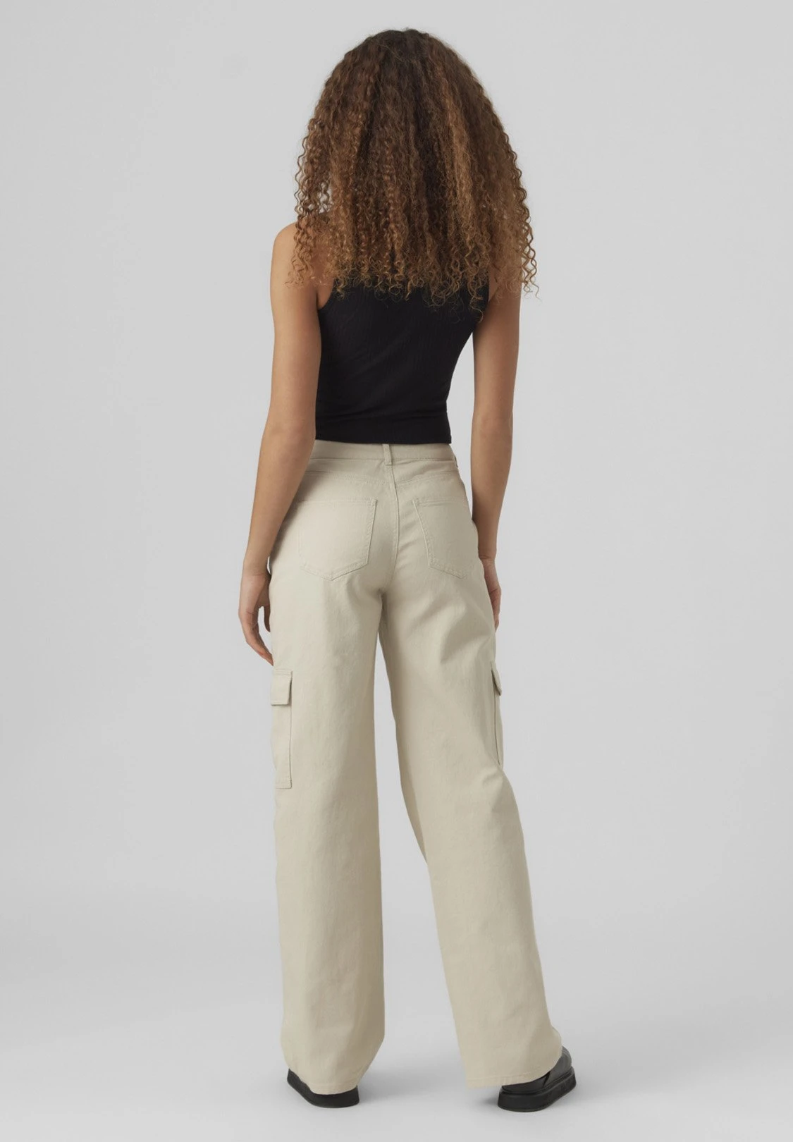 Vero Moda Vmamara Mr- Cargobroek - Pumice Stone 5 Vero Moda Vmamara Mr- Cargobroek - Pumice Stone - Afbeelding 3