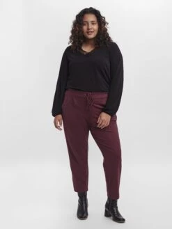 Vero Moda Curve Mid-Rise - Broek - Port Royale -Vero Moda Winkel 4c95f86a9b8549e6b0f290732be3098d