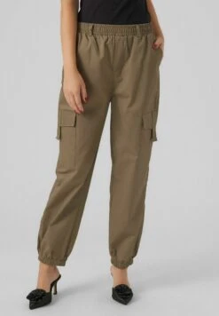 Vero Moda Treillis - Cargobroek - Khaki
