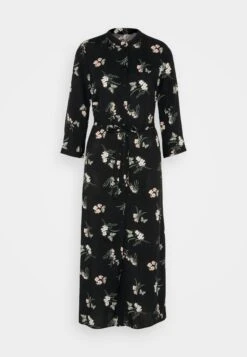 Vero Moda Vmeasy 3/4 Long Shirt Dress - Blousejurk - Black/Ann -Vero Moda Winkel 5026556317e44b038e81aa2934ae1530