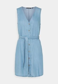 Vero Moda Vmviviana Short Dress - Spijkerjurk - Light Blue Denim -Vero Moda Winkel 5162575e01994072905bc8faff7a698b