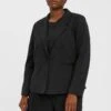 Vero Moda Curve Vm Lucca Ls Curve - Blazer - Black -Vero Moda Winkel 517ac381f238439fb8f6bf7a01809c4b