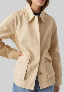 Vero Moda Vmmathilde Utility Jacket - Lichte Jas - Semolina -Vero Moda Winkel 521dfd649d2549c2b5f005ce26413a68