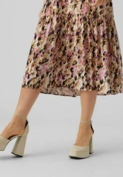 Vero Moda Blousejurk - Tan -Vero Moda Winkel 5245c58086dd4e179386940b0d7d78b5