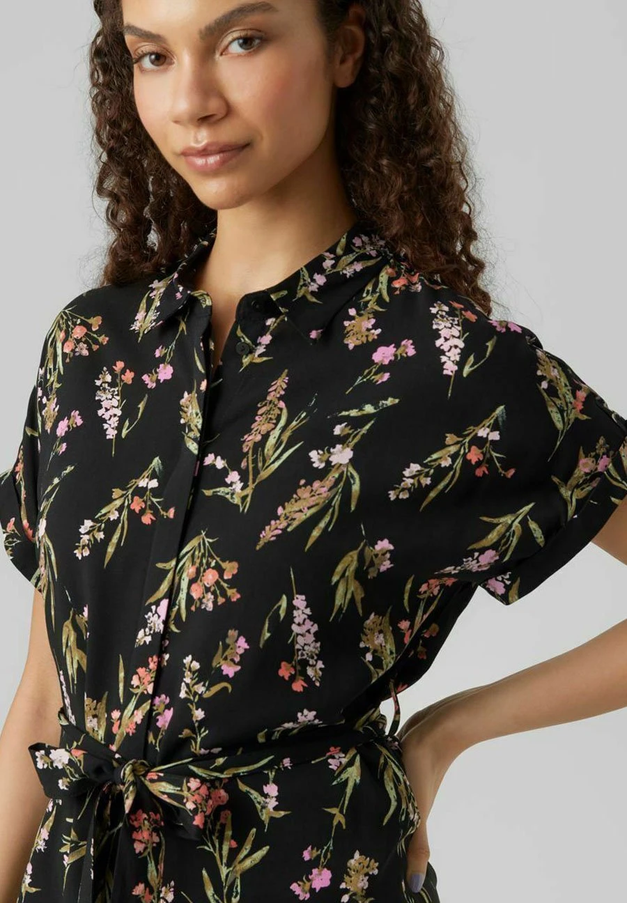 Vero Moda Mini - Blousejurk - Black 6 Vero Moda Mini - Blousejurk - Black - Afbeelding 4