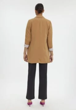 Vero Moda Halflange Jas - Tobacco Brown -Vero Moda Winkel 53bc720777d9480483be2d5bb1f3c5b8