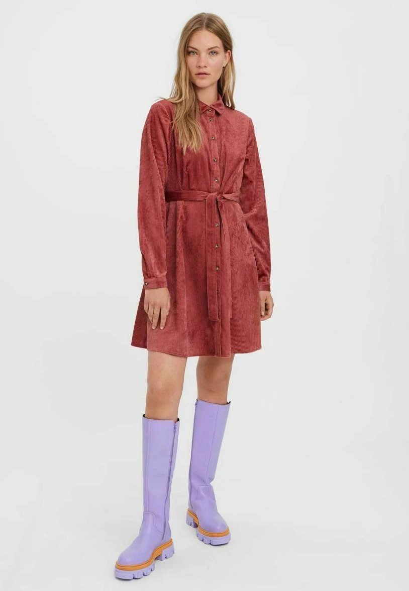 Vero Moda Blousejurk - Marsala 4 Vero Moda Blousejurk - Marsala - Afbeelding 2