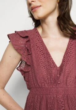 Vmmhoney Lace Short Dress- Jurk - Rose Brown -Vero Moda Winkel 53ec3d24ece142adaffa56df24ff8c88