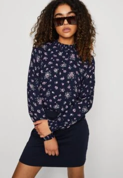 Vero Moda Vmanna Smock - Longsleeve - Dark Blue -Vero Moda Winkel 566d5d2cae524fbbbec62fc577820eac