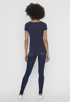 Vero Moda 2 Pack - T-Shirt Basic - Blue -Vero Moda Winkel 57130b3dea264afc8987f28f1d40adbf