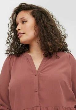 Vero Moda Curve 3/4-Ärmeliges - Jerseyjurk - Rose Brown -Vero Moda Winkel 5795cc398a6e46d2924bb308833163e4