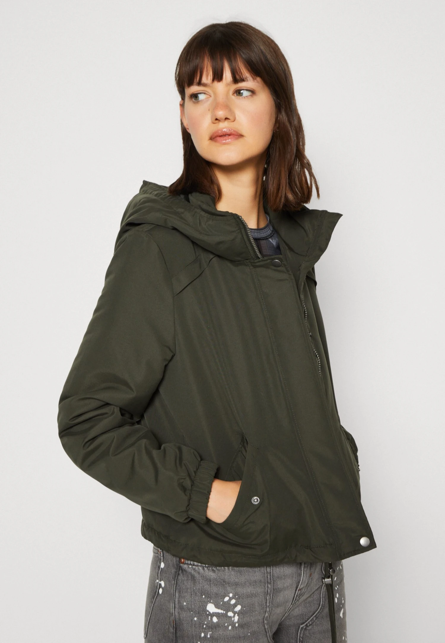 Vero Moda Vmzoa Padded Short - Jas - Peat 6 Vero Moda Vmzoa Padded Short - Jas - Peat - Afbeelding 4