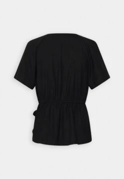 Vero Moda Vmmymilo Wide Wrap - T-Shirt Print - Black -Vero Moda Winkel 5aa208cf7b654322a1db08c76fa30d4c
