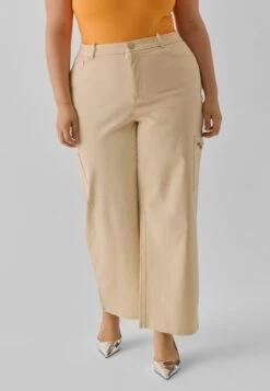 Vero Moda Vmjoann Pant - Cargobroek - Tapioca