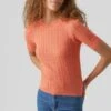 Vero Moda T-Shirt Basic - Georgia Peach