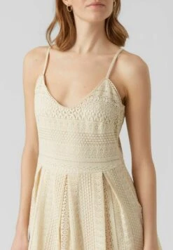 Vero Moda Ärmelloses - Jurk - Sandshell -Vero Moda Winkel 5dd4ab81257a4e0f894727d13c3fd864