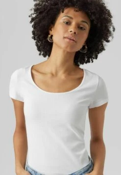 Vero Moda 2 PackMit Kurzen Ärmeln- T-Shirt Basic - Bright White -Vero Moda Winkel 5ffe1c6d02064b0596210b99147b10a1