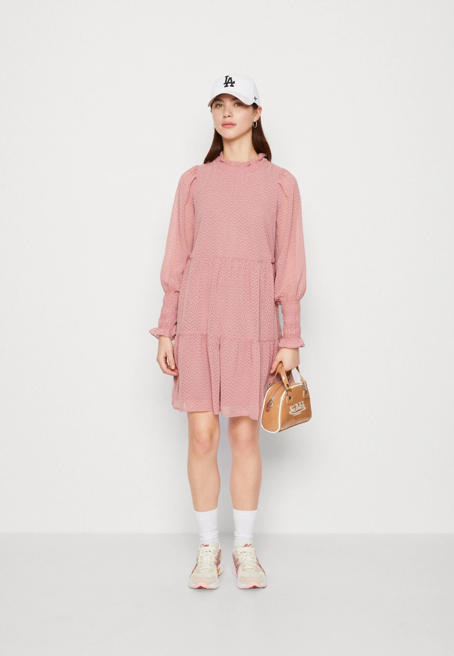 Vero Moda Vmrie Short Dress - Jurk - Nostalgia Rose 4 Vero Moda Vmrie Short Dress - Jurk - Nostalgia Rose - Afbeelding 2