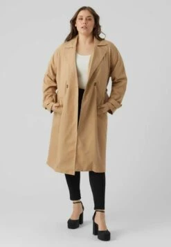 Vero Moda Curve Trenchcoat - Tannin