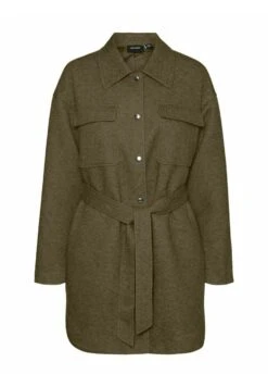 Vero Moda Verodonavita - Mantel - Dark Olive